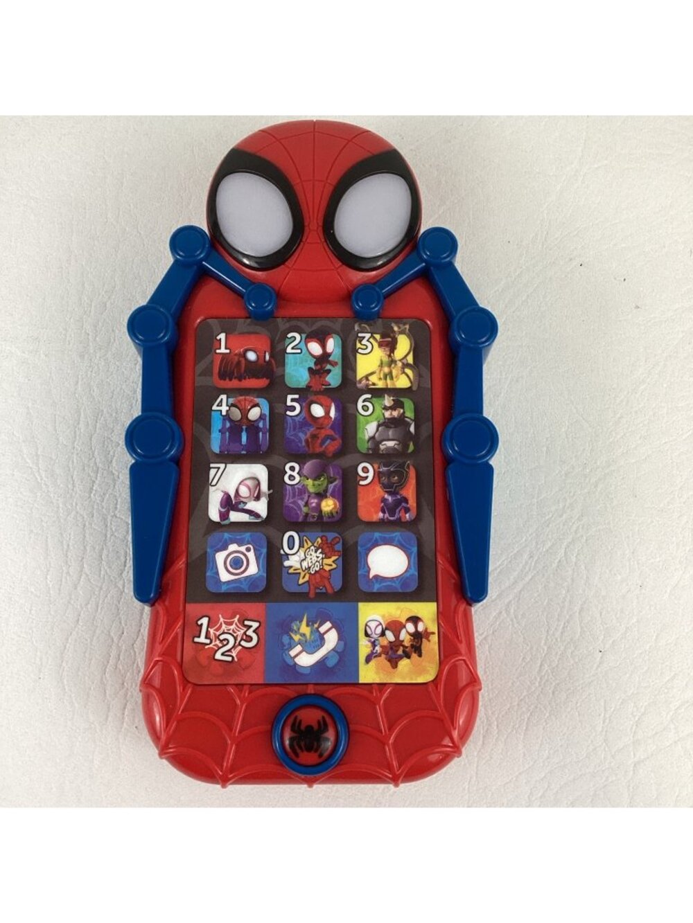 Marvel Spidey Amazing Friends Toy Phone Interactive Learning Lights Sound Effect